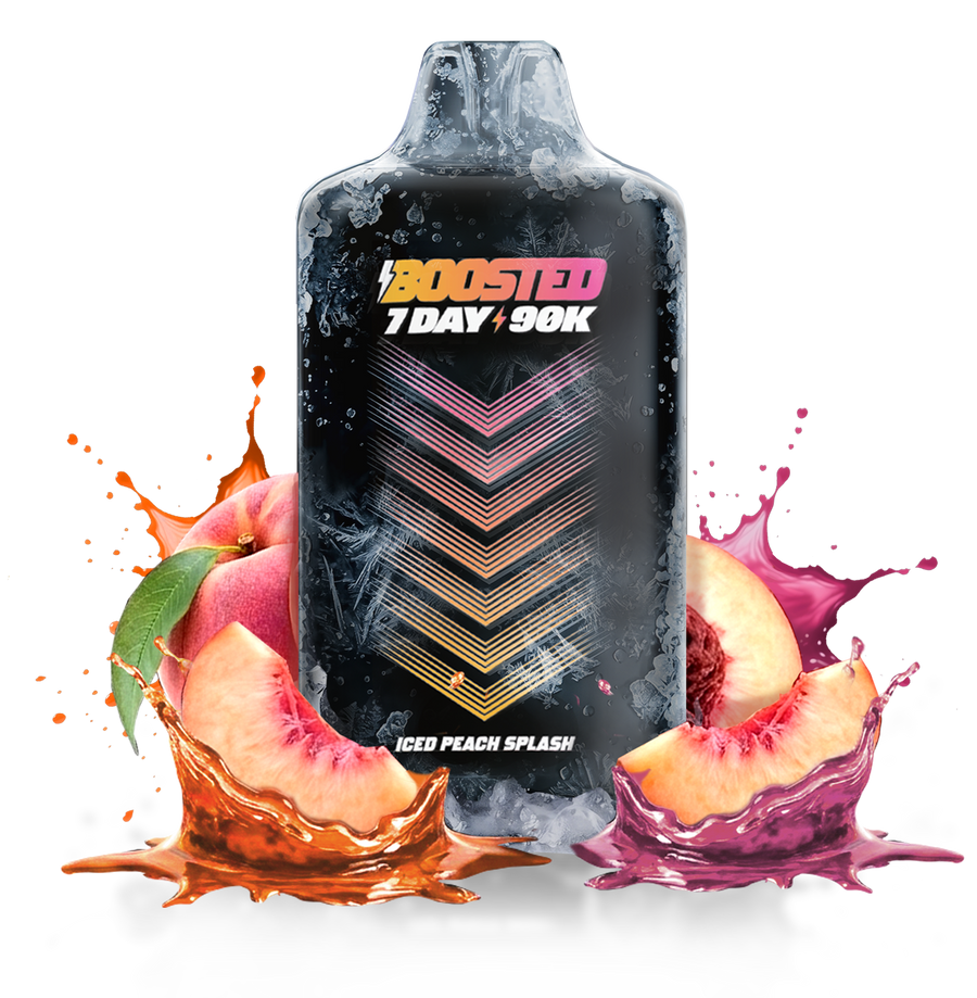 Boosted 7 Day 90K - Iced Peach Splash